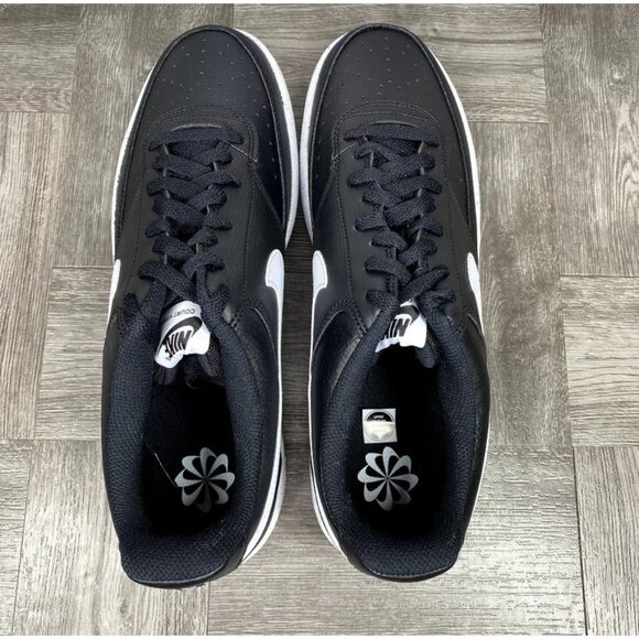 Nike Court Vision Low DH2987-001 Black White Men size 13 - Picture 8 of 9